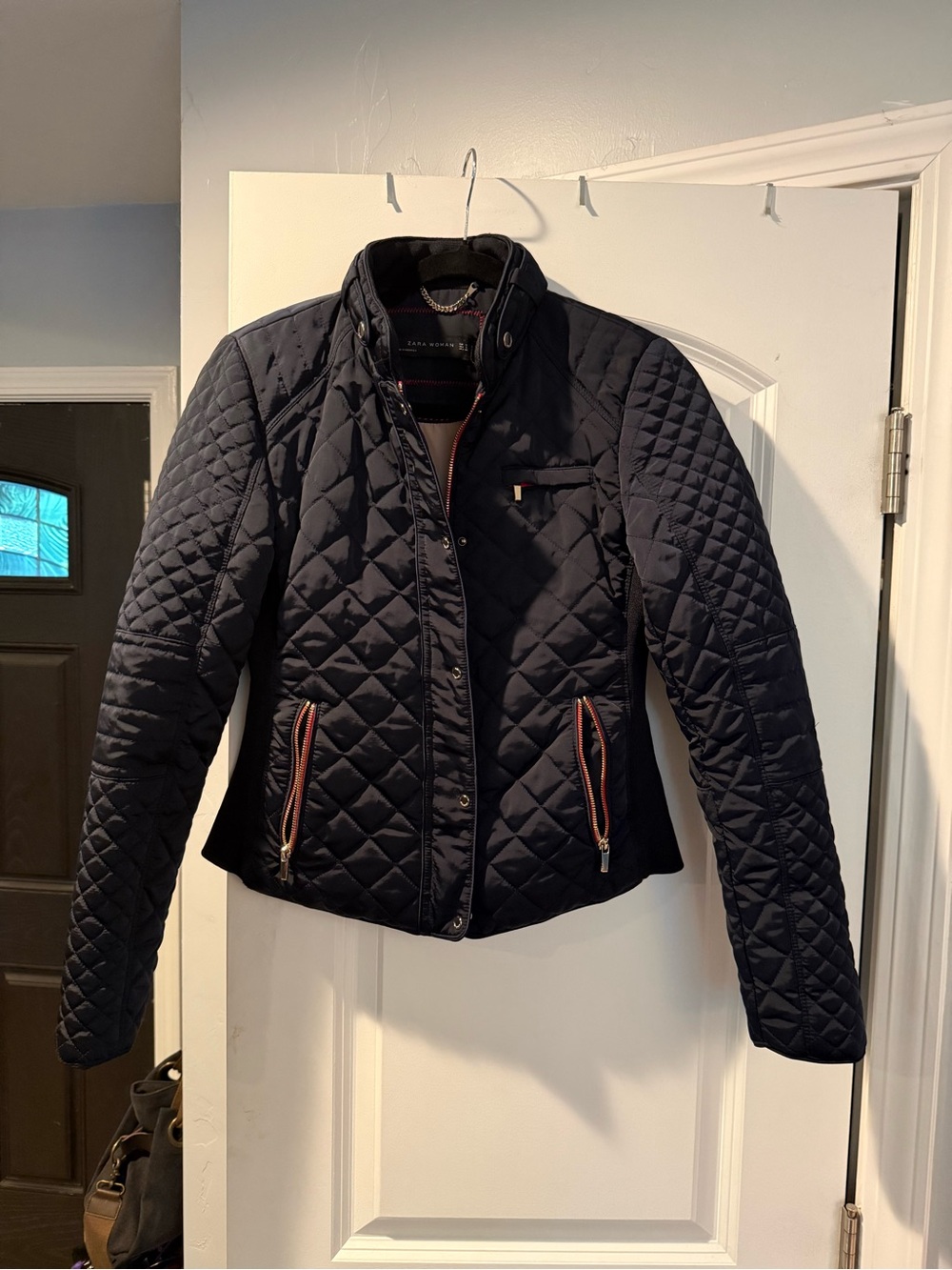 Zara Quilted Women's Jacket - Blue